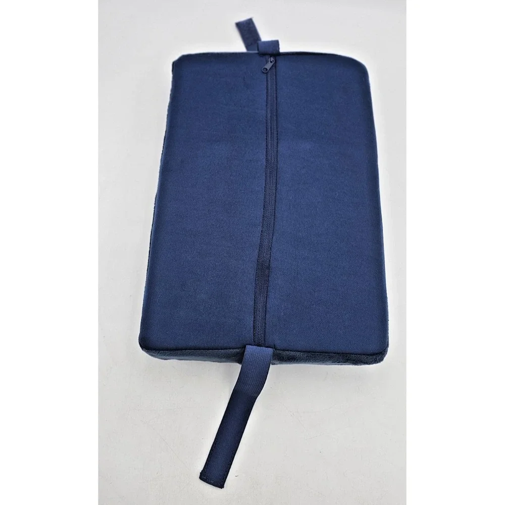 Health Touch Soft Memory Foam Massaging Lumbar Support Back Vibration Pillow